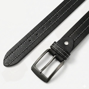 Men’s Premium Genuine Buffalo Leather <b>Belt</b> with Alloy Pin Buckle 3.5cm Casual <b>Dress</b> Waist <b>Belt</b> Durable High Quality Fashion - Product Image 6