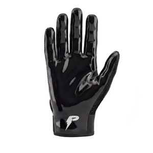 Guantes de Fútbol Americano de Silicona con Dedos Completos y Pedrería, Estilo Universitario, Agarre Ligero Antideslizante para Entrenamiento Deportivo - Product Image 4