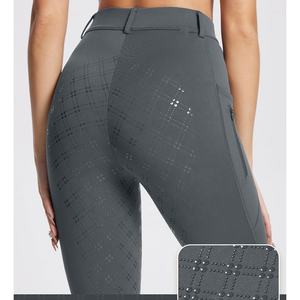 Pantalon d'équitation élégant et à la mode Culotte d'équitation Taille haute Culotte d'équitation pour femme Culotte d'équitation avec sport de plein air - Product Image 4