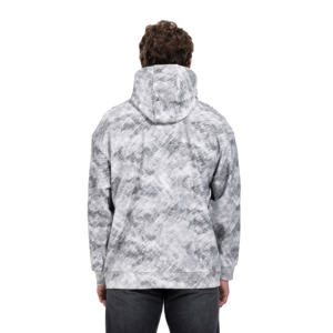 Sweat à capuche pour homme en coton épais, imprimé personnalisé, en molleton léger, pour l'hiver, décontracté, à enfiler - Product Image 4