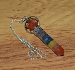 Bảy Bút Chì Liên Kết Luân Xa Với Con Lắc Sao, Con Lắc Pha Lê, Con Lắc - Product Image 5