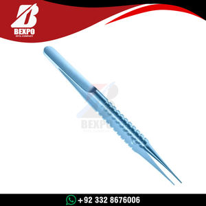 Pinza para atar suturas Tennant, instrumento quirúrgico oftálmico de acero inoxidable, instrumentos reutilizables de precisión para microcirugía - Product Image 5