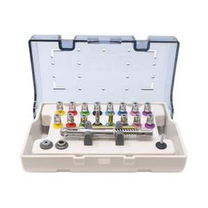 SHAHZIK INTERNATIONAL Kit d'outils universels pour la restauration prothétique, ensemble d'instruments pour implants dentaires, turbine réutilisable - Product Image 1