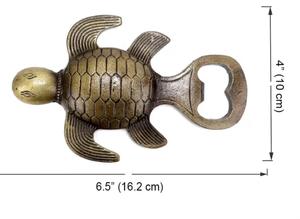 Abridor de botellas de hierro fundido con forma de tortuga antigua, accesorio de bar y bebidas, de Global's Supplier - Product Image 3