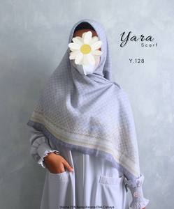 ผ้าพันคอ VOAL ขนาดใหญ่ น้ำหนักเบา ผ้าชีฟองโพลีเอสเตอร์ ใส่ได้ทุกวัน ระบายอากาศได้ดี 130 x 130 ซม. - Product Image 3