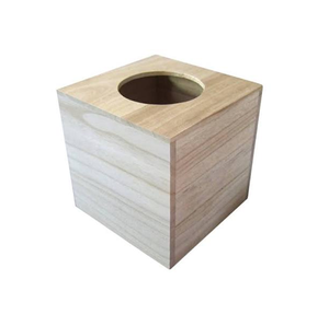 Boîte à mouchoirs carrée en bois pour bureau, porte-mouchoirs multifonctionnel et créatif pour hôtel et restaurant, boîte à mouchoirs simple - Product Image 3