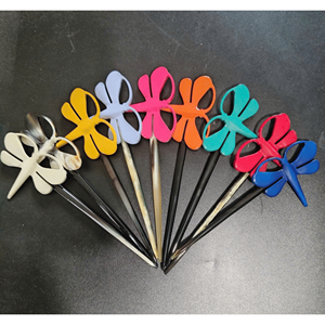 Épingles à cheveux tendance en acétate, forme de feuille colorée, accessoires de coiffure pour femmes, usage quotidien, haute qualité - Product Image 2