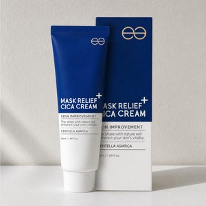 Crème visage Ianai Cosmetics Mask Relief Cica Cream 50ml, soin coréen pour la peau, crème visage, lotion, produits de soin de la peau - Product Image 4