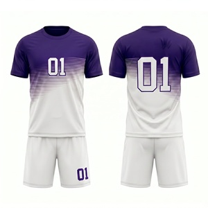 Conjunto de camiseta de fútbol personalizada, camiseta y pantalones cortos de fútbol sublimados, uniforme de equipo de secado rápido, uniforme de balonmano para hombre. - Product Image 4
