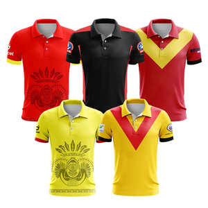 Camisetas de Rugby Personalizadas OEM 2026, Camisetas de Polo de la Liga de Rugby PNG Kumuls para Hombre, Camisetas de Fútbol NRL - Product Image 1