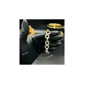 Unique Design Moissanite Diamond <b>Bracelet</b> with High Clarity Stones Perfect Gift for Women and <b>Loved</b> Ones Available at Good Price - Product Image 3