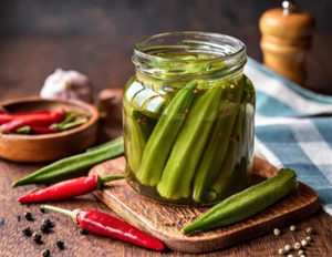 Okra conservée en pot de verre pour l'exportation, qualité supérieure - Product Image 6
