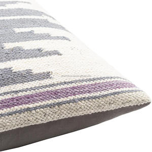 Vintage Geometric <b>Design</b> Bohemian Decor Pillow 100% Cotton Handwoven Kilim <b>Cushion</b> <b>Cover</b> Modern Farmhouse Style - Product Image 3