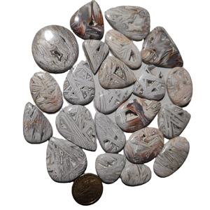 Cabujón de Ágata Mexicana Natural de Alta Calidad, Piedra Preciosa de Cuarzo Suelta, Forma Mixta, Peso de 6-10g, Marca KHUSHI GEMS STONE para Joyería - Product Image 1