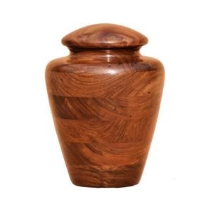 Elegant Wooden Cremation Keepsake Urn <b>Box</b> Handmade <b>Memorial</b> Funeral Storage Decorative Adult Human Ashes Wooden Urn - Product Image 1