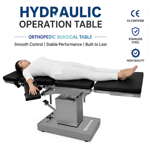 Mesa Quirúrgica Ortopédica Hidráulica Manual para Uso en Quirófanos de Hospital, Acero Inoxidable 304, Certificación CE - Product Image 1