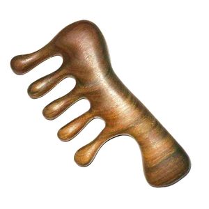 Herramienta de Masaje Gua Sha de Madera, Peine para Raspado del Cuero Cabelludo, Herramienta de Terapia de Madera Natural para Masaje Facial, Corporal y de Cabeza - Product Image 6