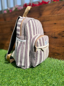 Nouveaux sacs à dos pour ordinateur portable en chanvre de designer, sacs à dos durables, nouvelle arrivée, jute avec du coton, unisexe, multi-usages, sacs à dos de voyage - Product Image 5