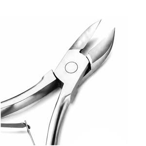 Professional New Design Stainless Steel <b>Nail</b> <b>Clipper</b> 15mm Bevel Jaw Curved Blade Sharp Tip <b>for</b> Finger Adult Use <b>Thick</b> <b>Nails</b> - Product Image 2