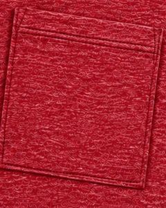 Custom <b>Red</b> V Neck Womens Casual T Shirt Short Sleeve Cotton Blend Soft Lightweight Pocket Tee Summer Comfortable Daily Wear - Product Image 5