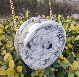 Sac à main en résine écologique fait main de haute qualité, design personnalisable, couleur personnalisée, logo, style Love, pour femmes et filles, taille personnalisée - Product Image 2