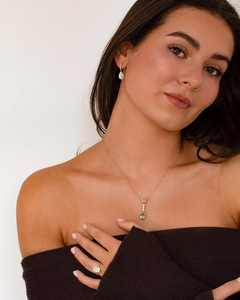 Collar con Colgante de Diamante Verde de Lujo, Oro Sólido de 18k con Acento de Diamante, Certificado IGI, Joyería Fina para Mujer, OEM, ODM, Venta al Por Mayor - Product Image 6