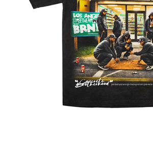 T-shirt formel à manches courtes pour homme, 100 % coton, coupe classique, col roulé, logo frontal, tricoté, uni - Product Image 4