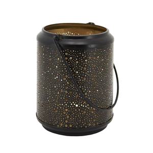 Beautifully Designed Hanging <b>Lantern</b> Premium Quality <b>Black</b> Powder Coated Gold Metal Iron Outdoor Banquets Home Decor <b>Candle</b> Jar - Product Image 3