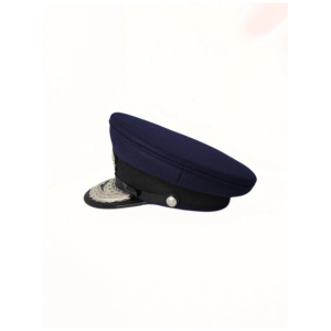Nouveaux chapeaux de conception élégante pour les officiers de marine en noir et blanc avec des pompons dorés, chapeaux durables avec logo personnalisé - Product Image 4