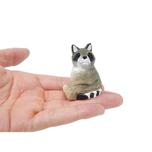 Ensemble de figurines d'animaux en bois de pin faites à la main - Collection en gros - Product Image 2