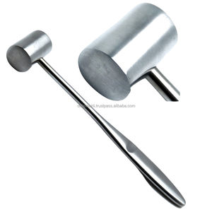 Mead Mallet Martillo de elevación de huesos Martillo de acero quirúrgico para implantes dentales y procedimientos de injerto óseo Mazo quirúrgico de precisión - Product Image 1