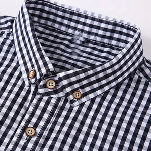 Chemise de bureau formelle pour homme, 100% coton sergé, coupe ajustée, fournisseur de marque privée, commandes en gros - Product Image 2