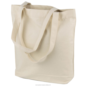 Custom Shopping Bags with Logo <b>Canvas</b> <b>Tote</b> Bag Cheap Wholesale Price Vietnam Factory Manufacturer OEM ODM Export - Product Image 1