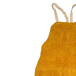 Delantal de Soldadura de Cuero Vacuno, Resistente al Fuego, Ropa de Trabajo Protectora Industrial con Respirador Tipo 2 Anti-Calor - Product Image 4