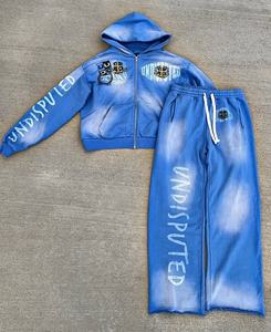 Conjuntos Deportivos de 2 Piezas para Hombre, Trajes Casuales para Correr, Conjuntos Deportivos de Manga Corta y Larga para Hombre - Product Image 2