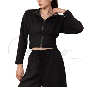 Chaquetas cortas para mujer más a la moda del 2024 con mangas largas, chaquetas cortas para mujer en venta - Product Image 2