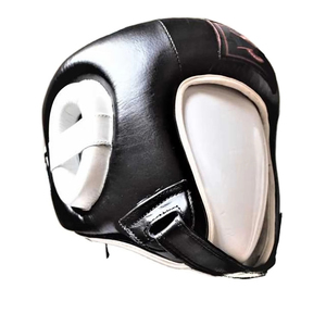 MMA Leather Boxing Head Guard for Adults Fully Customized Logo Printing Latest Arrival Protective Adjustable Boxing Head Guards - Product Image 3