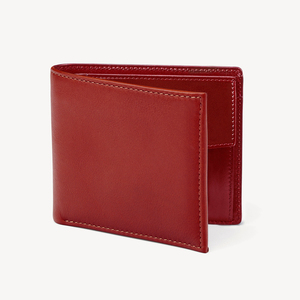 ODM Service Direct Sale OEM Customized Logo Slim Genuine Leather <b>Wallet</b> <b>for</b> <b>Men</b> Soft Business Card Holder - Product Image 1
