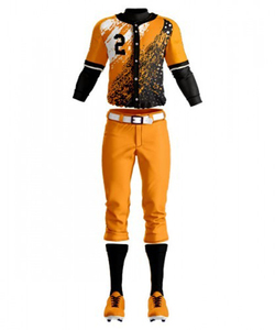 Nouvel Arrivage en Gros RAPID SPORTS Uniforme de Baseball Hiver Imprimé Élégant 100% Polyester Sublimation Respirant Léger - Product Image 3