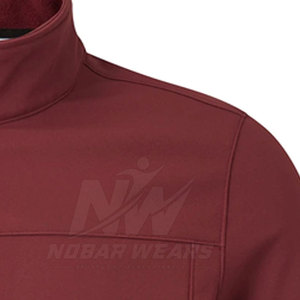 Vestes softshell classiques pour hommes, tissu extensible respirant, vêtements de performance pour la randonnée, le camping et les voyages en plein air - Product Image 6