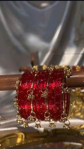 Bracelets géométriques plaqués argent/or, couleurs et tailles personnalisées, très demandés, bijoux pour femmes, style traditionnel indien/pakistanais - Product Image 4