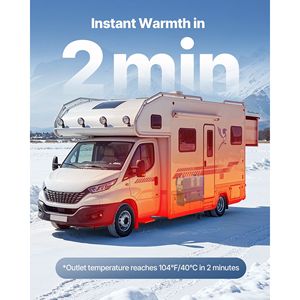 8KW DC 12V/24V riscaldatore Diesel portatile All-in-One riscaldatore a Gas per veicoli camper camion telecomando schermo LCD riscaldamento rapido - Product Image 3