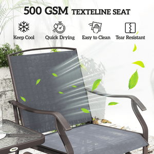 Sedie a dondolo da giardino per patio - Nessuna spedizione nei fine settimana - Product Image 5