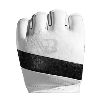 Gants MMA en PU pour hommes, fabriqués au Pakistan, en cuir, meilleur prix 2026, gants MMA demi-doigts en cuir pour hommes, personnalisables - Product Image 3