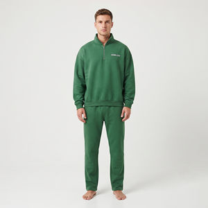Ensemble de survêtement personnalisé 2026 pour hommes – Joggers de fitness et vêtements de sport – Ensemble sweat-shirt et pantalon de survêtement pour hommes - Product Image 6