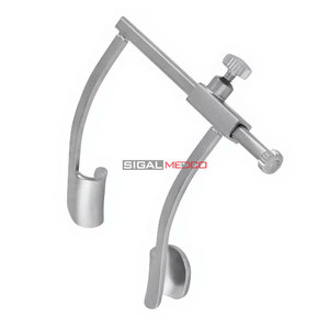เครื่องมือผ่าตัดตาแบบส่องตรวจชนิด Cook Eye Speculum ขนาด 1 7/8 นิ้ว สำหรับเด็กทารก 9 มม. สำหรับหู คอ จมูก และจักษุวิทยา ผลิตจากเหล็กกล้าไร้สนิมเกรดเยอรมัน ใช้ซ้ำได้ แม่นยำสูง - Product Image 3