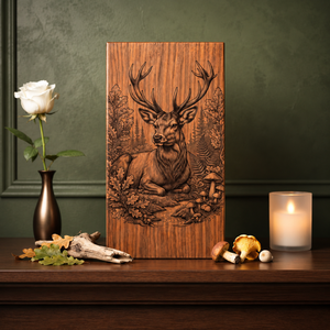 Handmade Wooden Cremation Urn Engraved <b>Memorial</b> Keepsake <b>Box</b> Rustic Natural Wood Personalized Adult Baby - Product Image 6