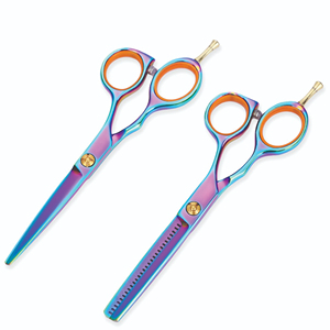 Ciseaux de barbier professionnels en acier, ciseaux à effiler pour la coiffure, ciseaux de coupe de cheveux professionnels pour la beauté - Product Image 3