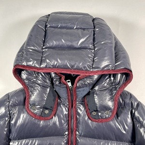 Veste matelassée pour homme, veste d'hiver à capuche brillante, veste bicolore, manteau matelassé, manteau d'hiver rembourré - Product Image 6