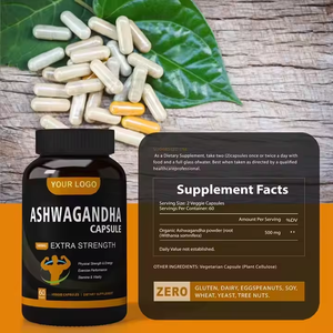 Capsules d'Ashwagandha Pure Marque Blanche 120 Capsules Végétales pour Soulager le Stress Naturellement, Stimule l'Énergie et l'Endurance pour Hommes et Femmes - Product Image 4